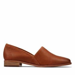 NEW CLARKS pure easy casual slip on shoe in tan